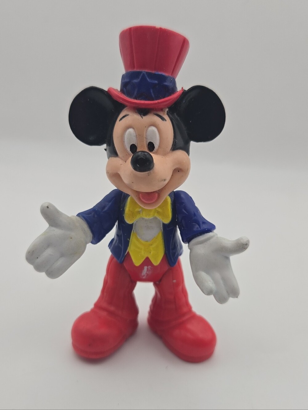 Vintage Disney EPCOT Center Mickey Mouse PVC Figure Uncle Sam